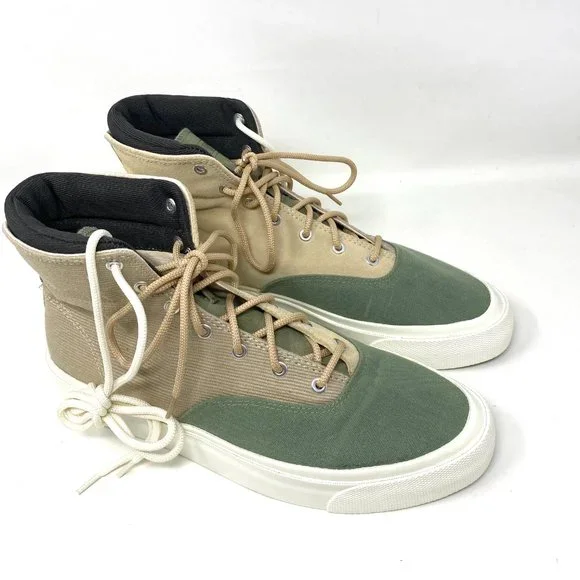 💖MEGA SALE💖Converse Men 169640C SKID GRIP HI Safari Biscotti Green  Sneaker - Picture 2 of 8
